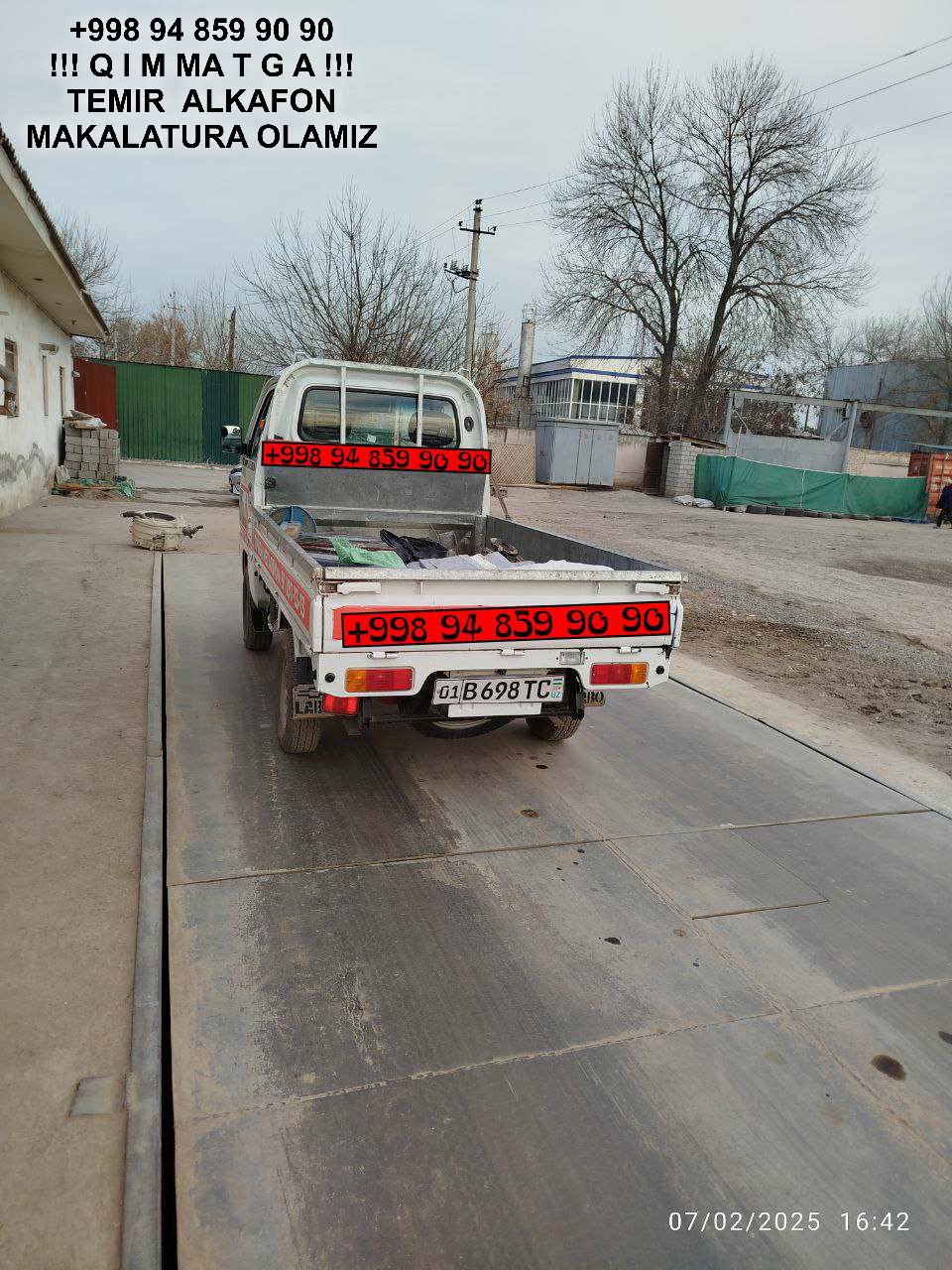 Metallolom qabul qilish Yakkasaroy