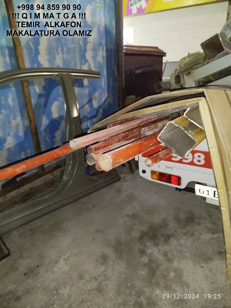 Metallolom qabul qilish Boka