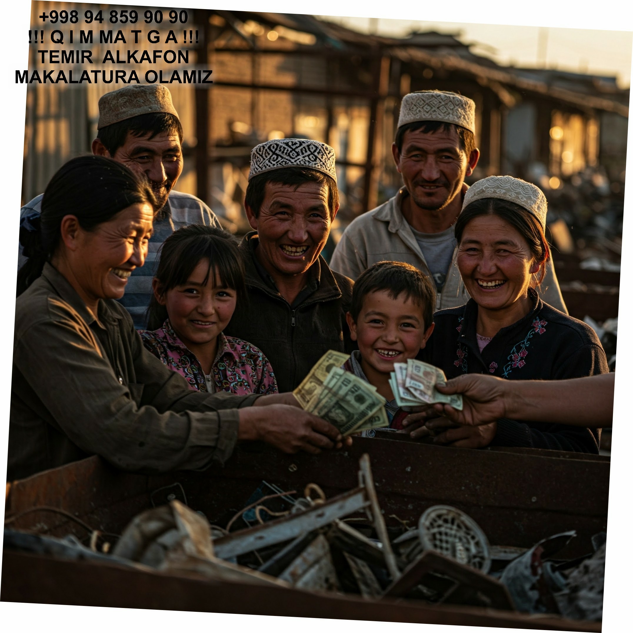 Metallolom qabul qilish Piskent