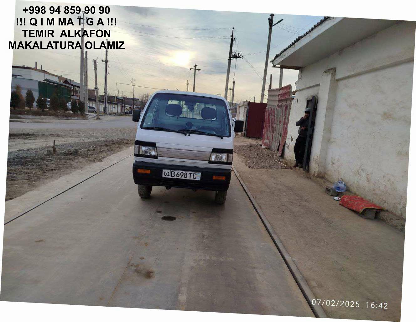 Metallolom qabul qilish Chirchiq