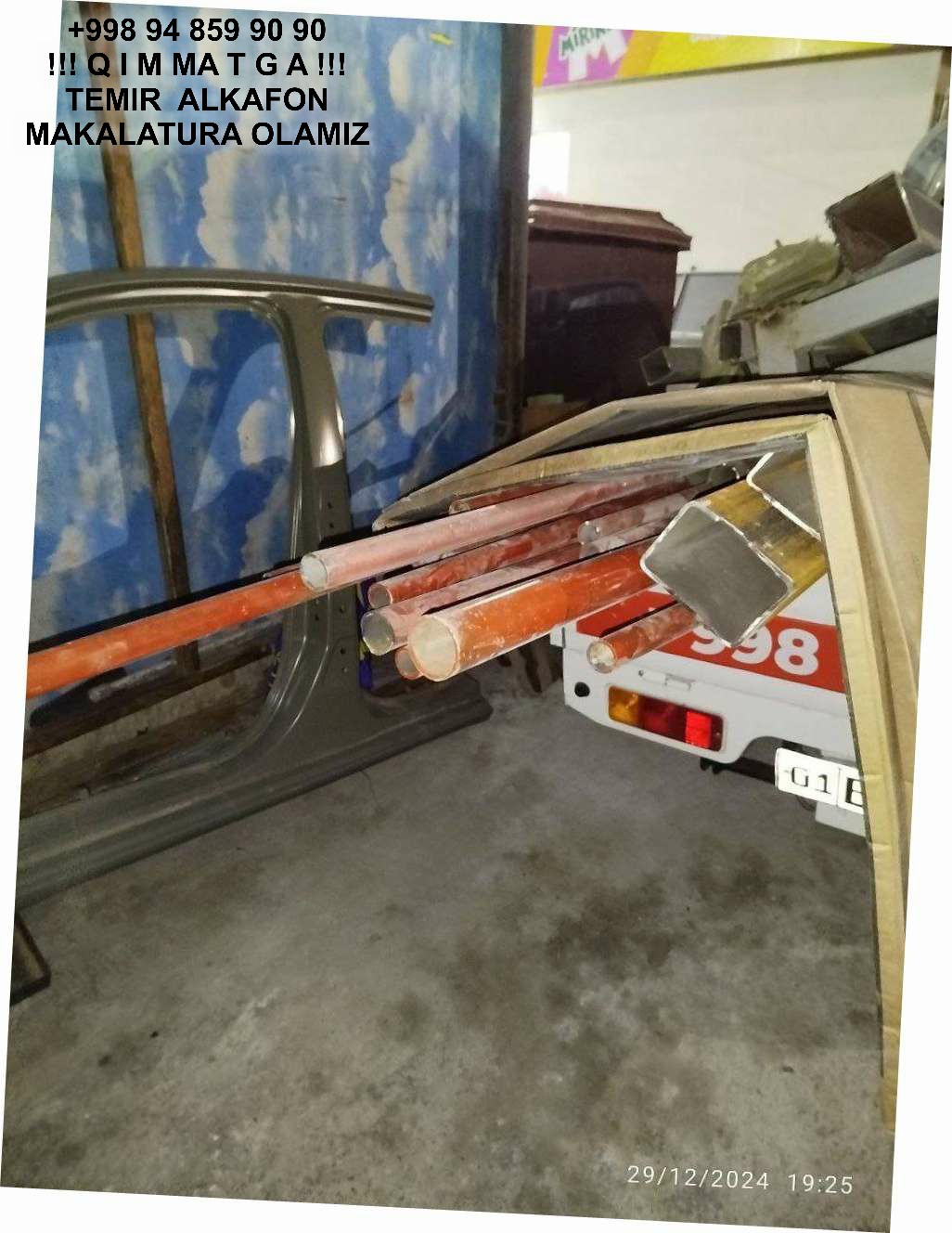 Metallolom qabul qilish Nukus